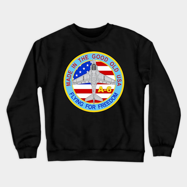 A-6 Intruder Patch Crewneck Sweatshirt by MBK